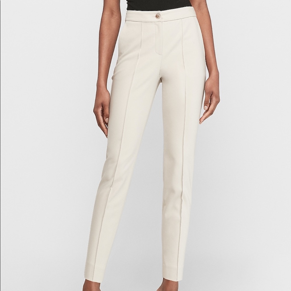 Express high rise seamed ankle pants BRAND NEW!!